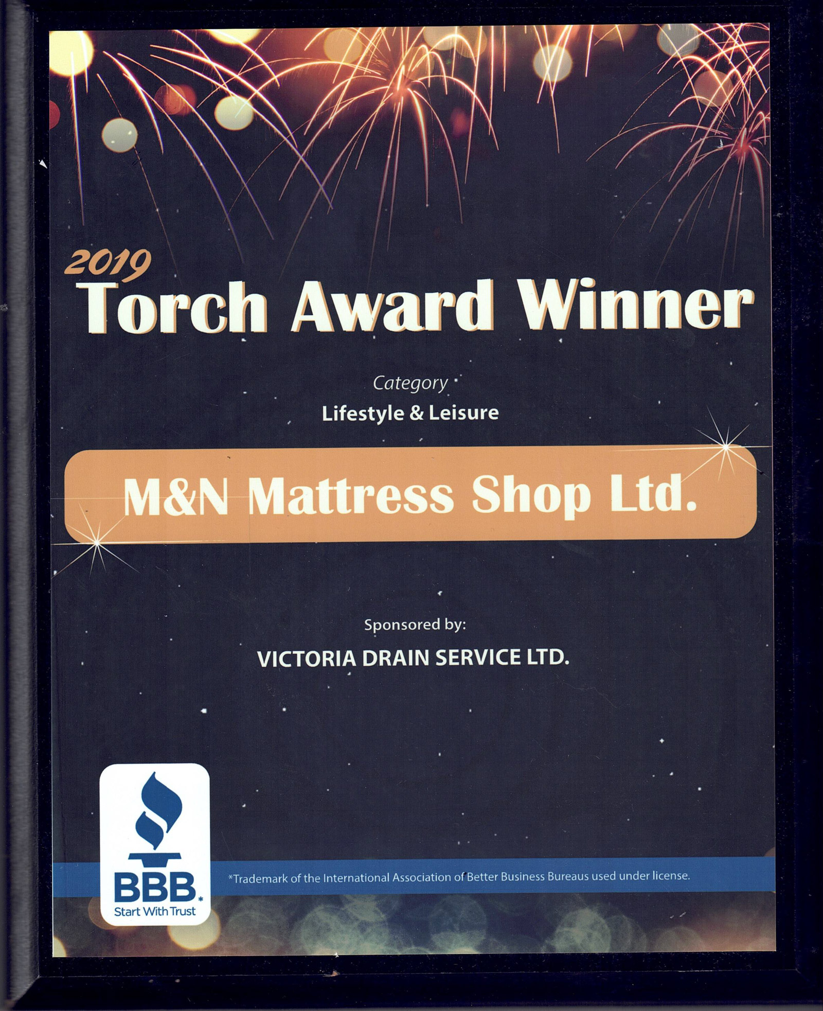 Torch Award Winner